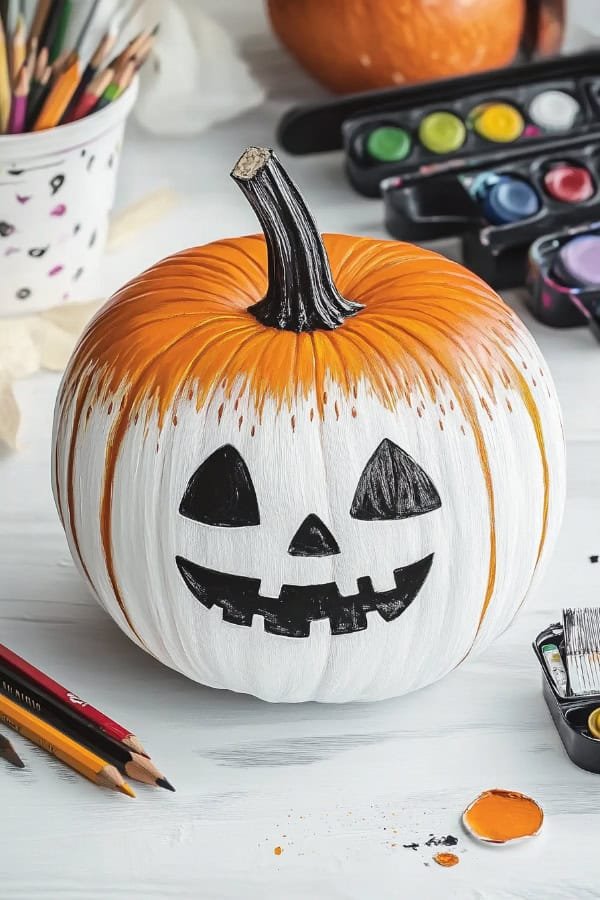 Easy Pumpkin Painting Designs To Get You Started This Halloween