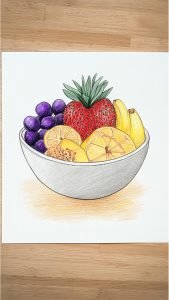 23 Colored Pencil Fruit Drawing Ideas to Spark Creative Inspiration